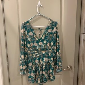 Spool 72 boutique floral romper